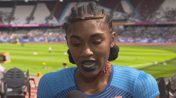 WCH 2017 London  Christina Manning USA 100 Metres ...