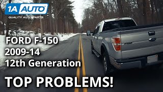 Top 5 Problems Ford F-150 Truck  12th Generation 2009-14