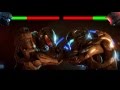 Halo 5 Master Chief vs Spartan Locke with health bars