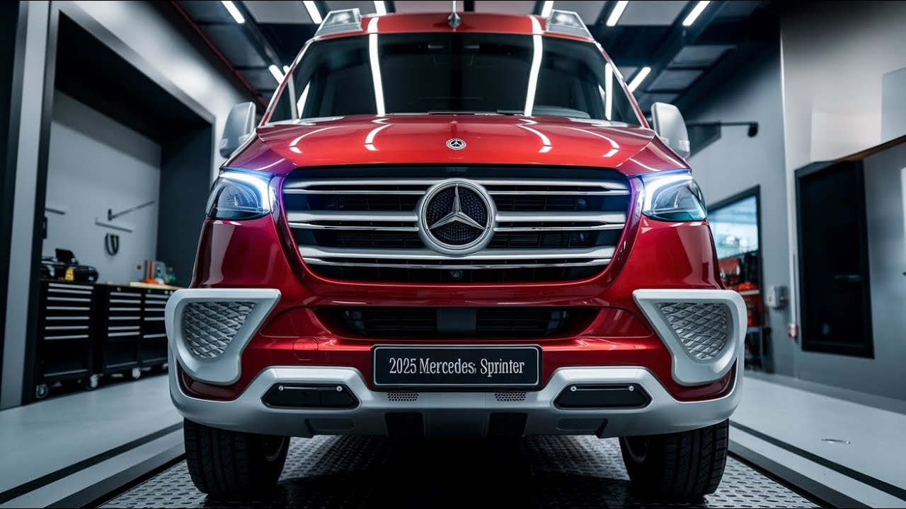 2025 Mercedes-Benz Sprinter: The New King of Transportation! - YouTube