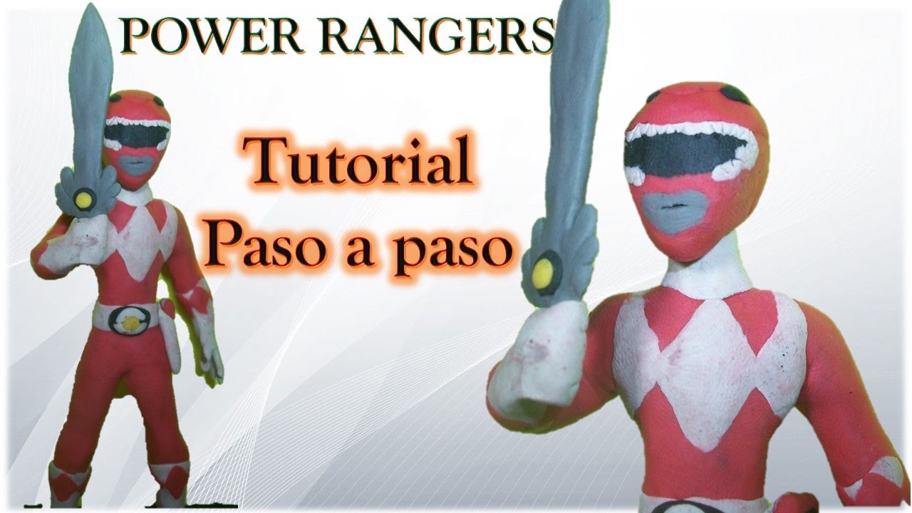 Power Rangers Prop Tutorials POWER RANGERS ESPECIAL Como hacer a un Power Rangers de Plastilina ...