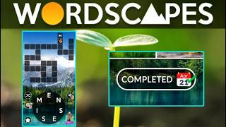 Wordscapes Daily Puzzle Answer April 21,  2026