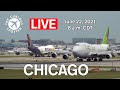 🔴 LIVE plane spotting at CHICAGO O'Hare Airport (ORD). ATC included  (Scheduled for June 22, 2021)
