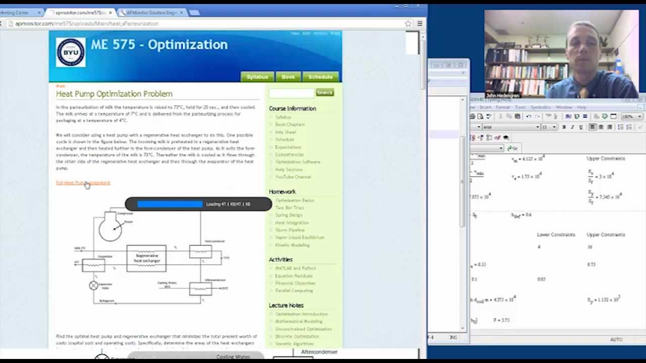 Optimization Course: Spring Design Help Session - YouTube