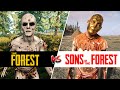 СРАВНЕНИЕ и ОБЗОР Sons of the Forest