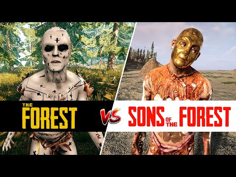 Видео: СРАВНЕНИЕ и ОБЗОР Sons of the Forest