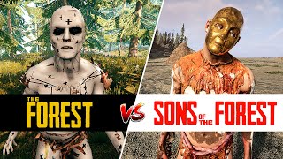 СРАВНЕНИЕ и ОБЗОР Sons of the Forest