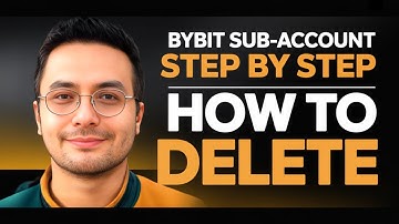 How To Delete Sub Account On Bybit  - 2025 | Step by Step