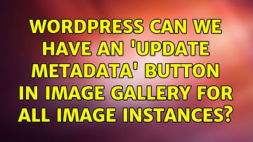 Wordpress: Can we have an 