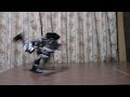 【スト2】【ガイル】サマーソルトキック風にバク転するロボット【KHR-3HV】