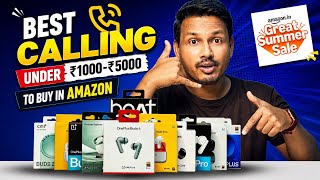 Best 12 Tws Deals For Calling Under ₹1000-₹5000 To Buy In Amazon Great Summer Sale 2026 | Best TWS