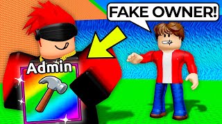 OWNER Let Me Use His Account To Troll My Friend (Escape Tsunami for Brainrots)