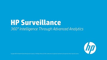 HP Surveillance - 360° Intelligence Through Advanced Analytics