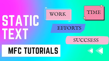 MFC Fundamentals: Essential Static Text Control