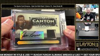 The Sports Card Almanac - High End Multi Sport: Volume 15 - Case Break #2