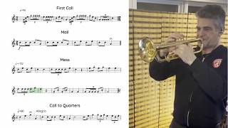 13 Bugle Calls For The Us Army  Walter White Trumpet