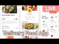 Live - Navigation Drawer | Delivery Food App - FlutterFlow