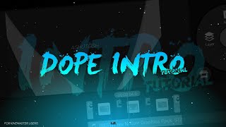 How To Make Clean 2D Intro On Android | KineMaster Tutorial 2019 🔥