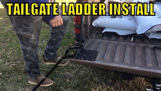 TAILGATE LADDER ⚠DON'T CLIMB IN YOUR TRUCK AGAIN TILL YOU WATCH THIS!