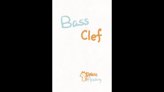 How to draw Bass Clef