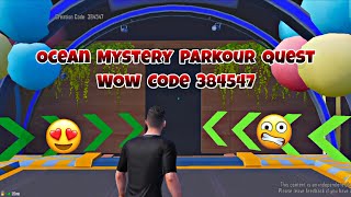 Bgmi Wow Parkour Map Code 384547 || Ocean Mystery Parkour Quest || 1SMP GAMING 💯🔥