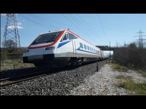 ETR-470 Pendolino ex “Frecciabianca” testing in Greece at Oinoi