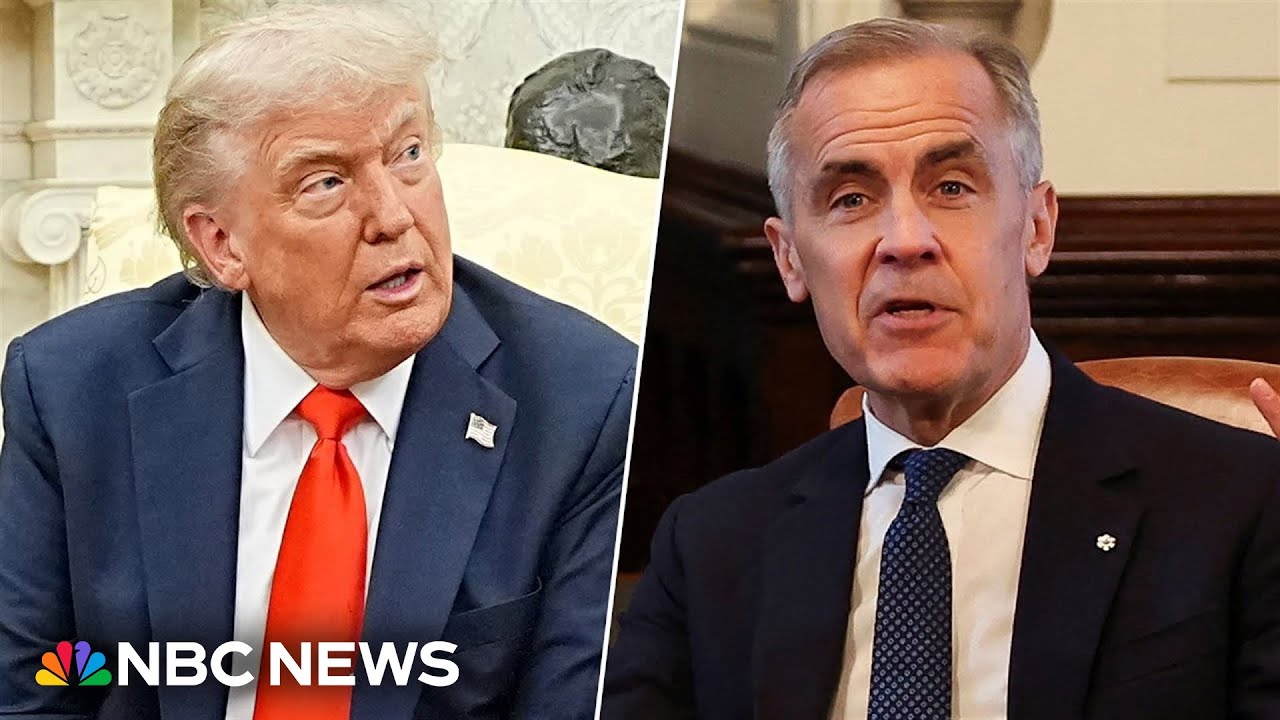 LIVE: Trump meets with Canadian prime minister at G7 summit | NBC News