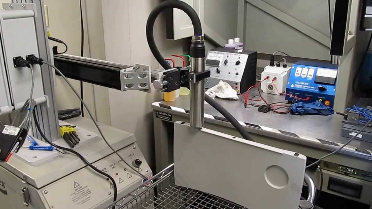 Automation Plus JETMARK II maarking aircraft seat panel - YouTube