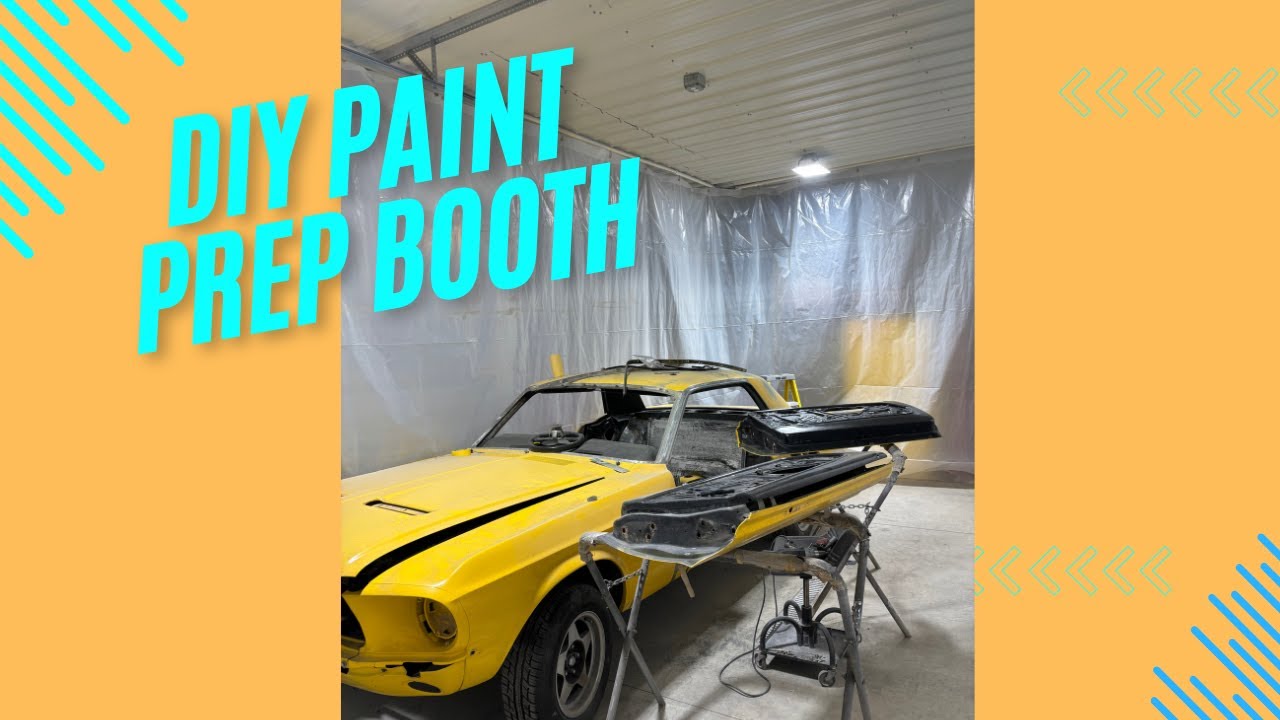 DIY Paint Prep Booth - YouTube