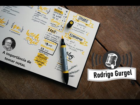 Rodrigo Gurgel Áudios (22/02/2020) - A Importância de Tomar Notas