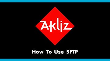 Akliz Hosting - How to use SFTP