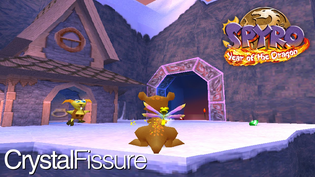 Spyro 3 Texture Hacks - "Sunset Alps" [In-game]
