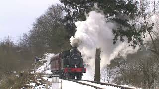 1450 on an Autotrain at the Severn Valley Railway