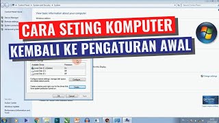 Cara Seting Komputer Kembali ke Pengaturan Awal screenshot 3