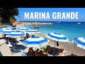 MARINA GRANDE - Capri Island, beach and port walking tour in 4k