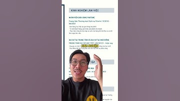 Kinh nghiệm viết CV hoặc Resume cho các bạn sinh viên tìm việc