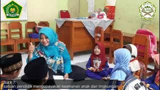 Vidio 26 Indikator Penilaian Visitasi Akreditasi oleh BAN PAUD dan PNF  di RA- Al Qosimy tahun 2023