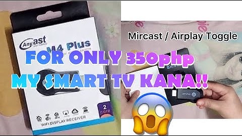 ANYCAST M4 PLUS TUTORIAL SCREEN MIRRORING