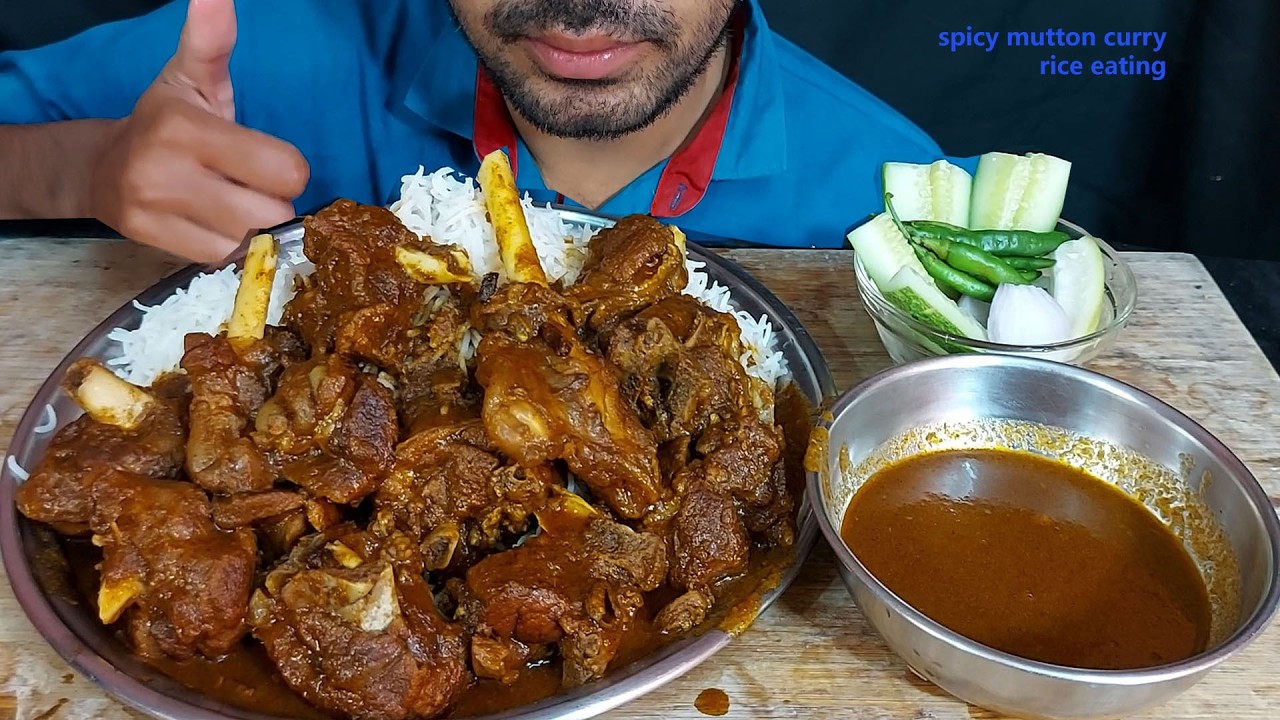 MASSIVE Mutton Handi + Rice 🍖🔥 | The Ultimate Spicy Gravy BITES! 🤤