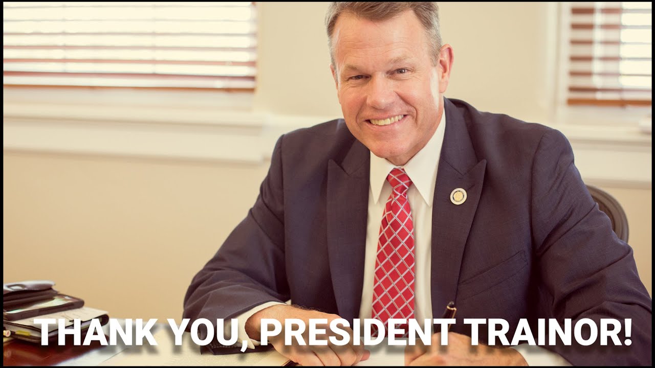 Tim Trainor Farewell to President Timothy E. Trainor - YouTube