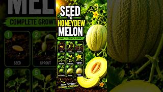 You Won’t Believe How Honeydew Melon Grows! 🍈🌱 | AI Growth Timelapse**