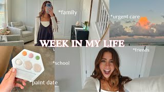 Week In My Life Urgent Care School Friends Scrapbooking Being Sick Family