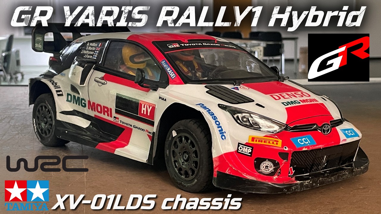 タミヤXV-01LDS GR YARIS RALLY1 HYBRIDが欲しくなるビデオ WANT TAMIYA XV-01KDS? GR-YARIS RALLY1 HYBRID 2023