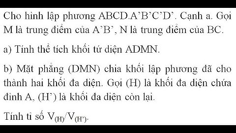 Giải bài tập sgk toán hình 12 nâng cao năm 2024