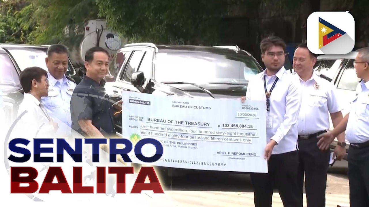Higit P100M na kita mula sa nasubastang luxury cars ng mga Discaya, opisyal nang ibinigay BOC sa...