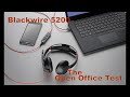 Blackwire 5200 USB Mic test in Open Office