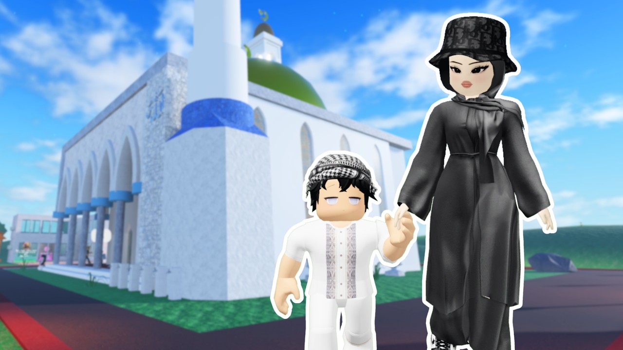 ANTAR AA MENGAJI KE MASJID  | 💖 Family Roleplay Roblox Indonesia