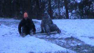 table sledding