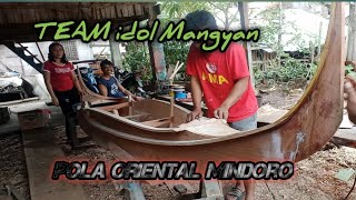 magaling gumawa ng pangkarera |TEAM IDOL MANGYAN #solo_fishing_tv #boatmaking #orientalmindoro