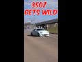 350Z Gets WILD Leaving Car Show!